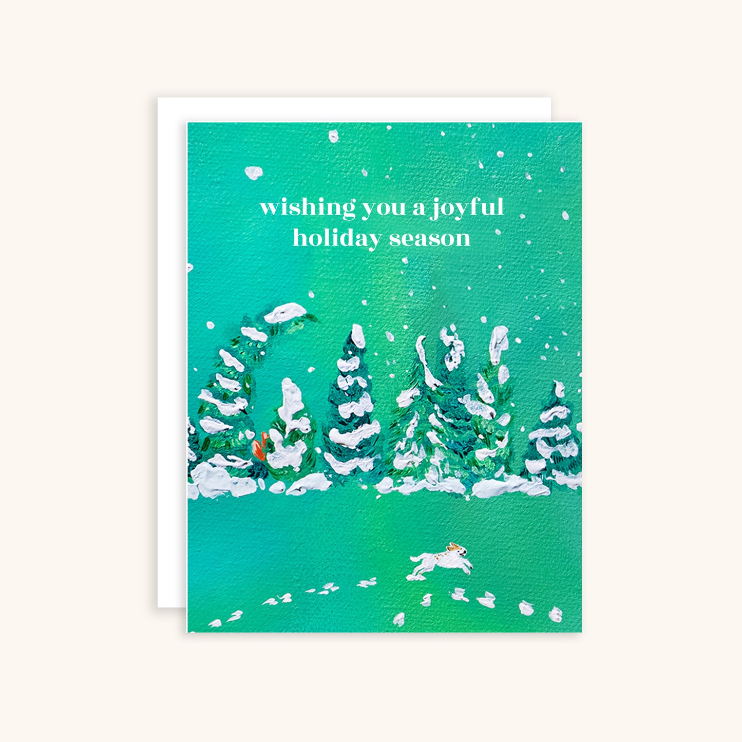 Wishing You A Joyful Holiday Season Greeting Card