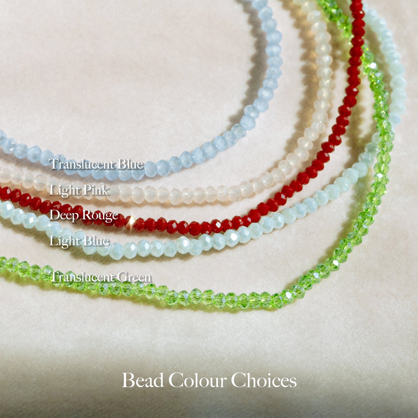 Beaded Splatter Charm Necklace