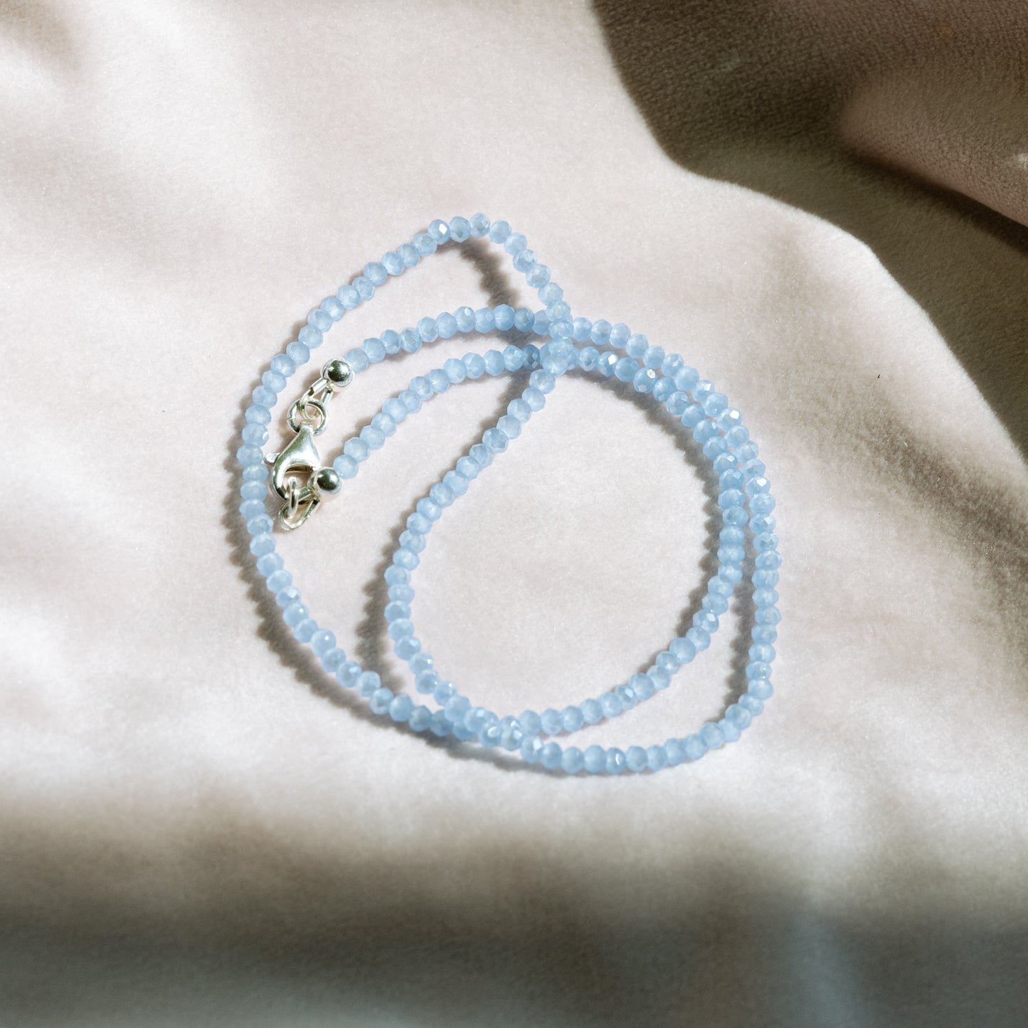 Beaded Snake Charm Necklace