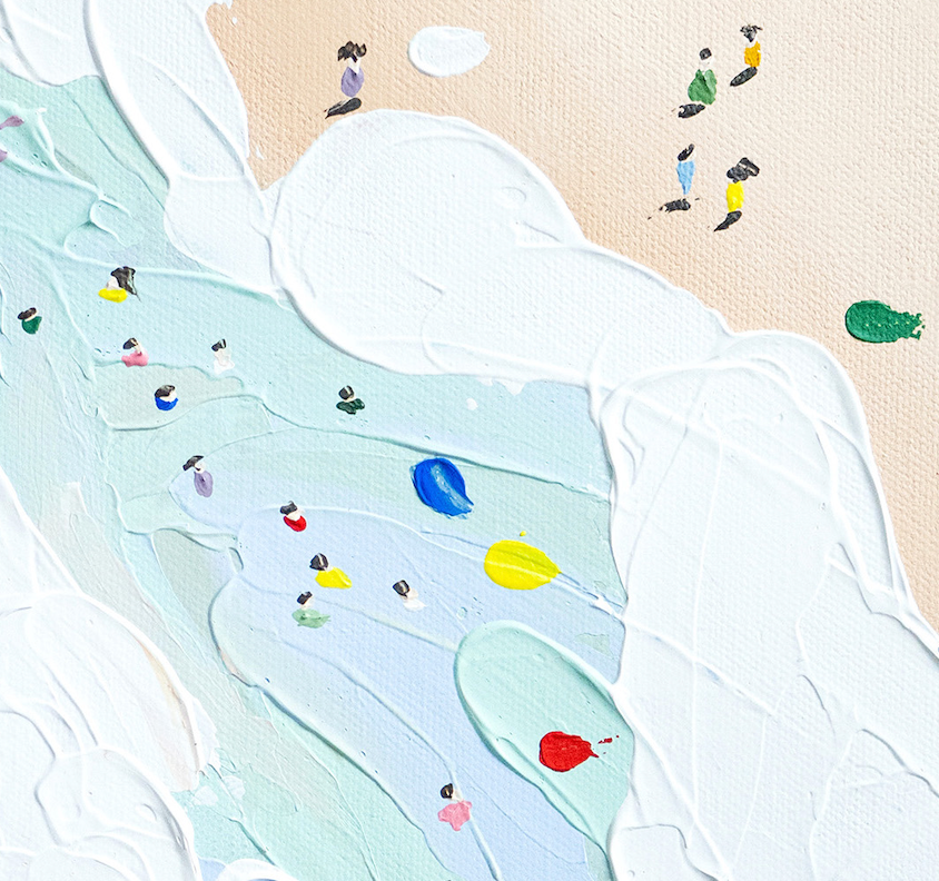 Ocean Blue Art Print