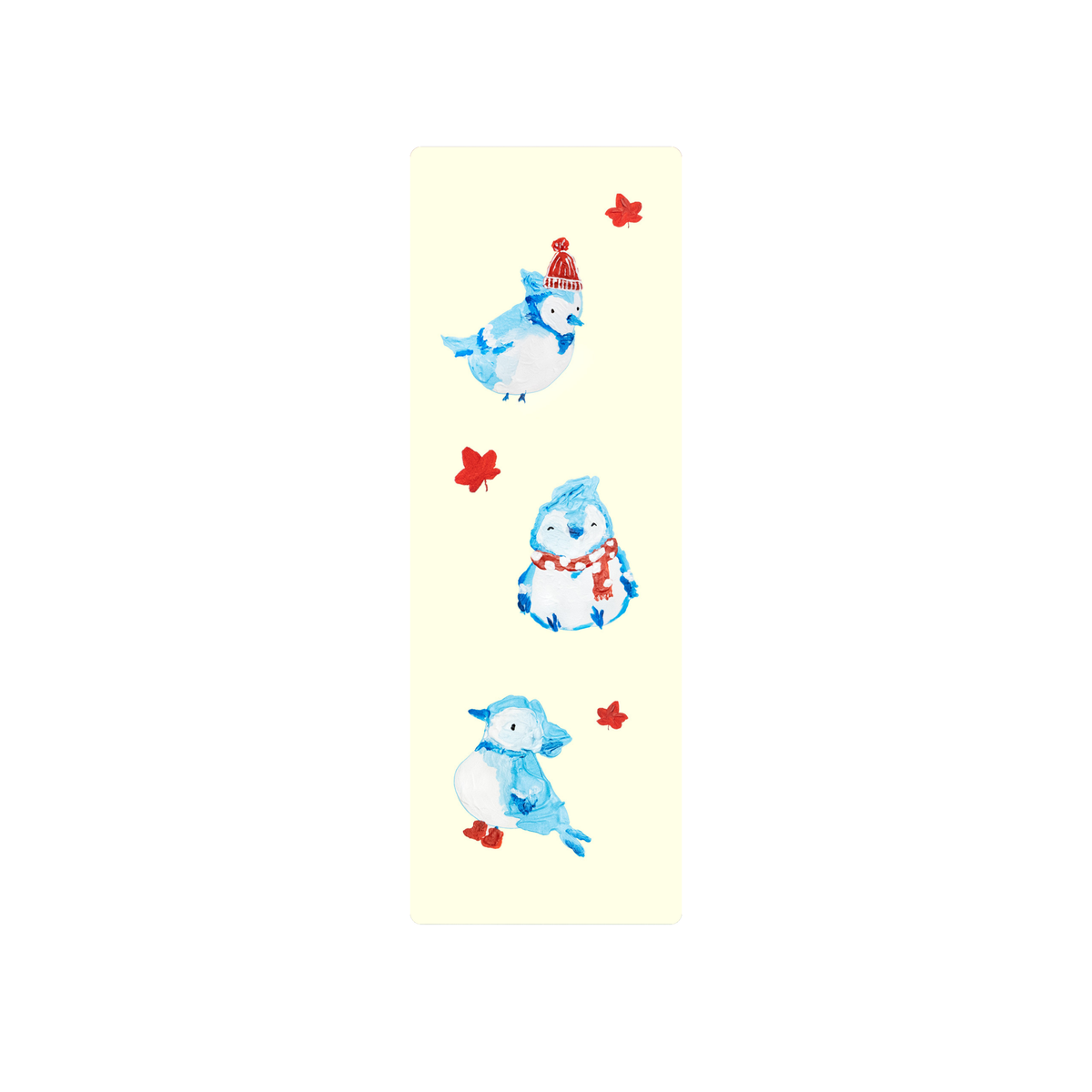 Blue Jays Bookmark With Ribbon