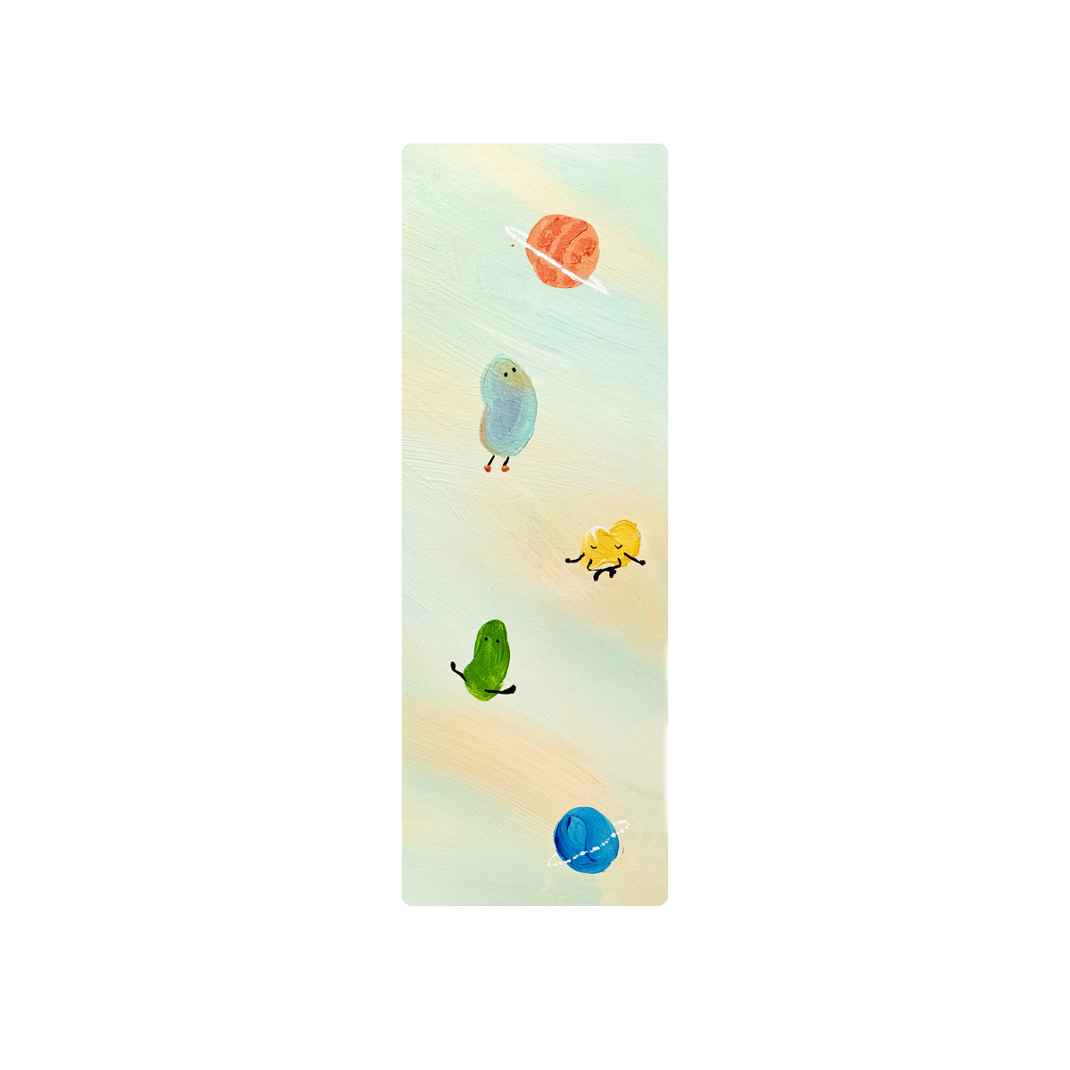 Space Floaters Bookmark With Ribbon