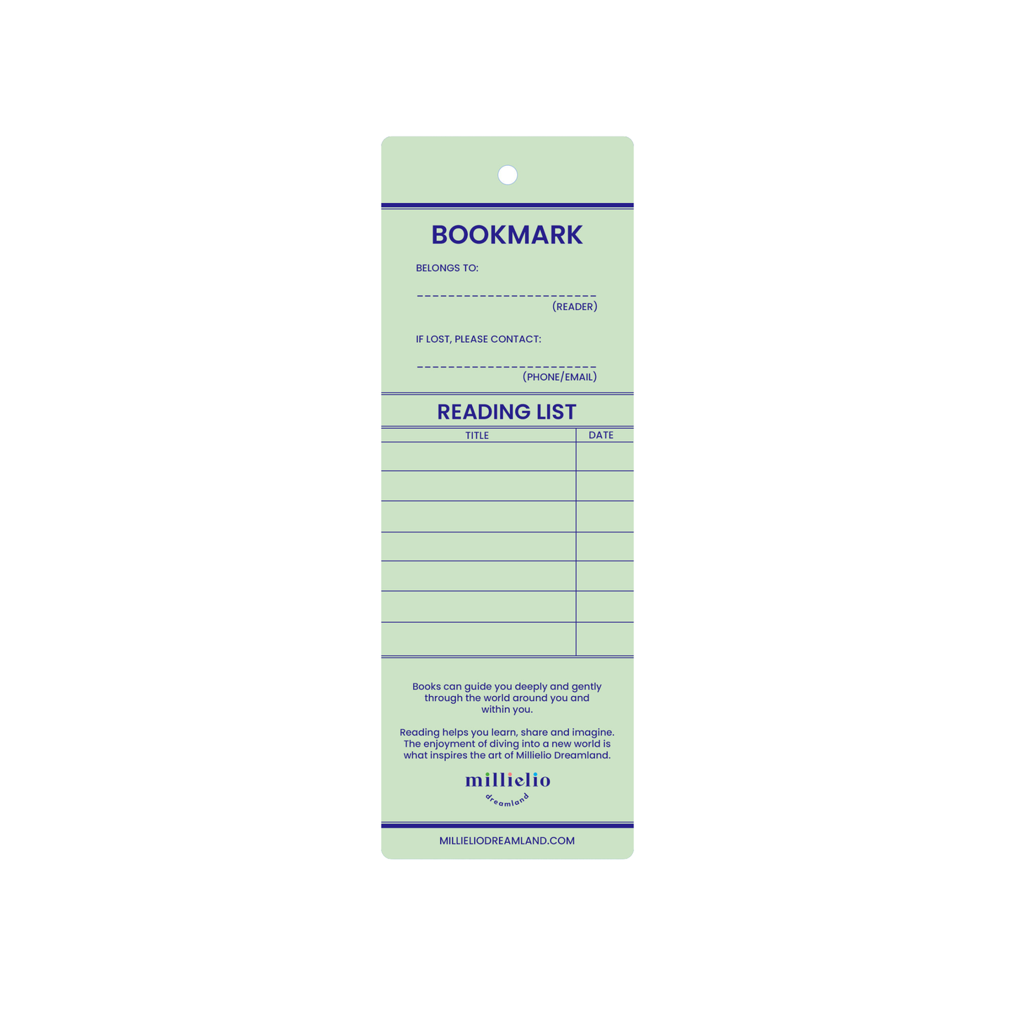 Space Floaters Bookmark With Ribbon