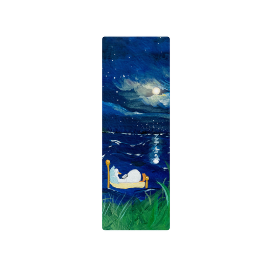 Duck Reading Bookmark With Ribbon