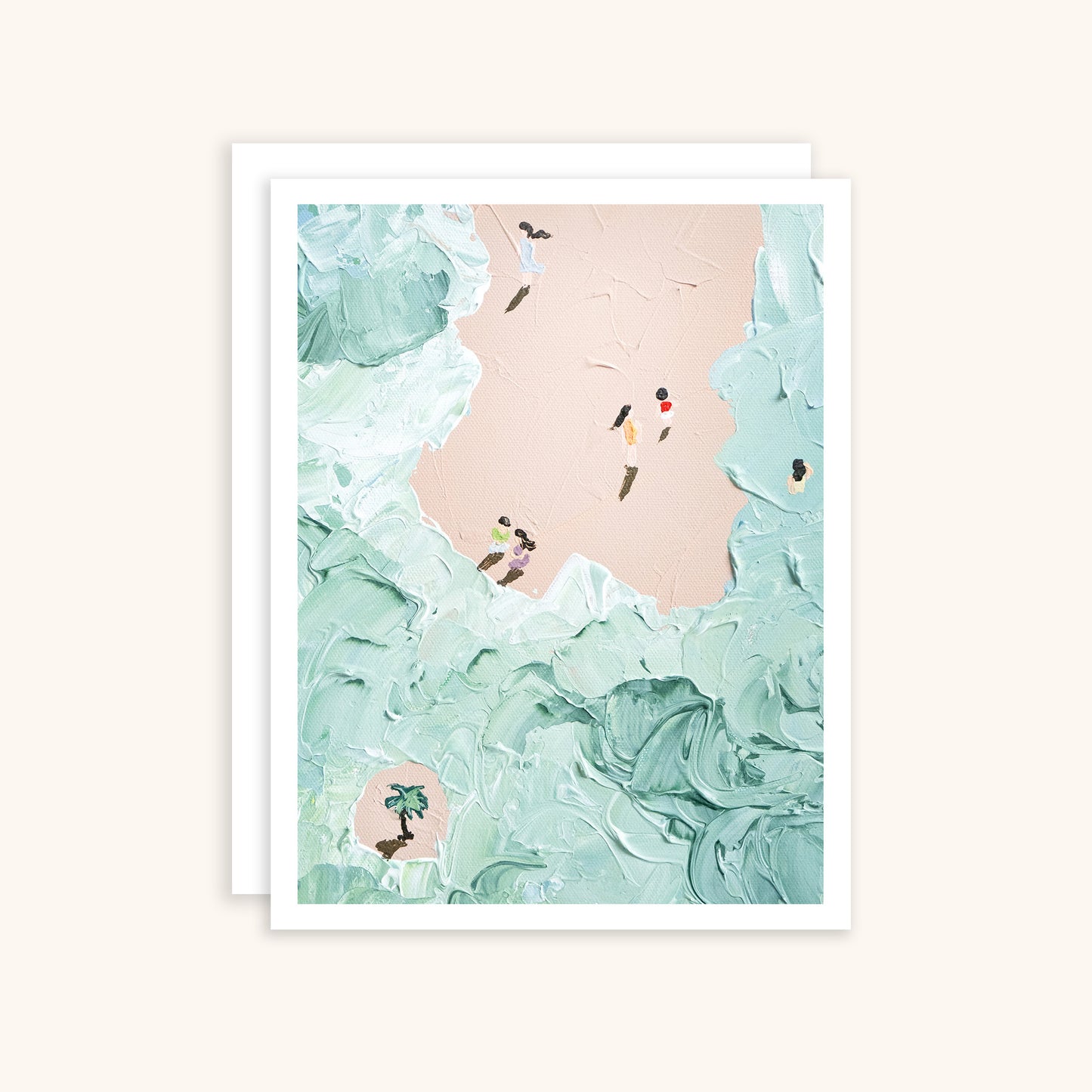 Ocean Green Greeting Card