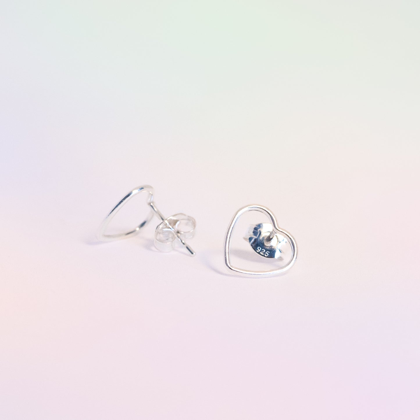 Bubbly Heart Studs