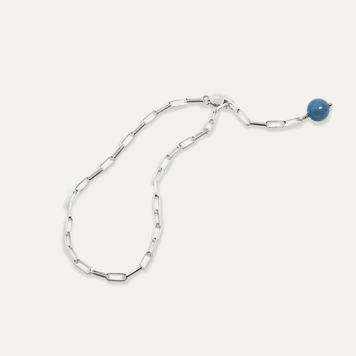 Mini Chainlink Bracelet - Blue Aventurine