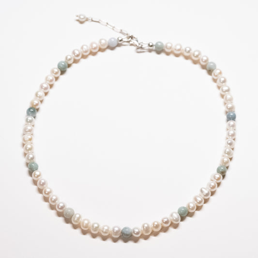 Pearl Necklace - Jade