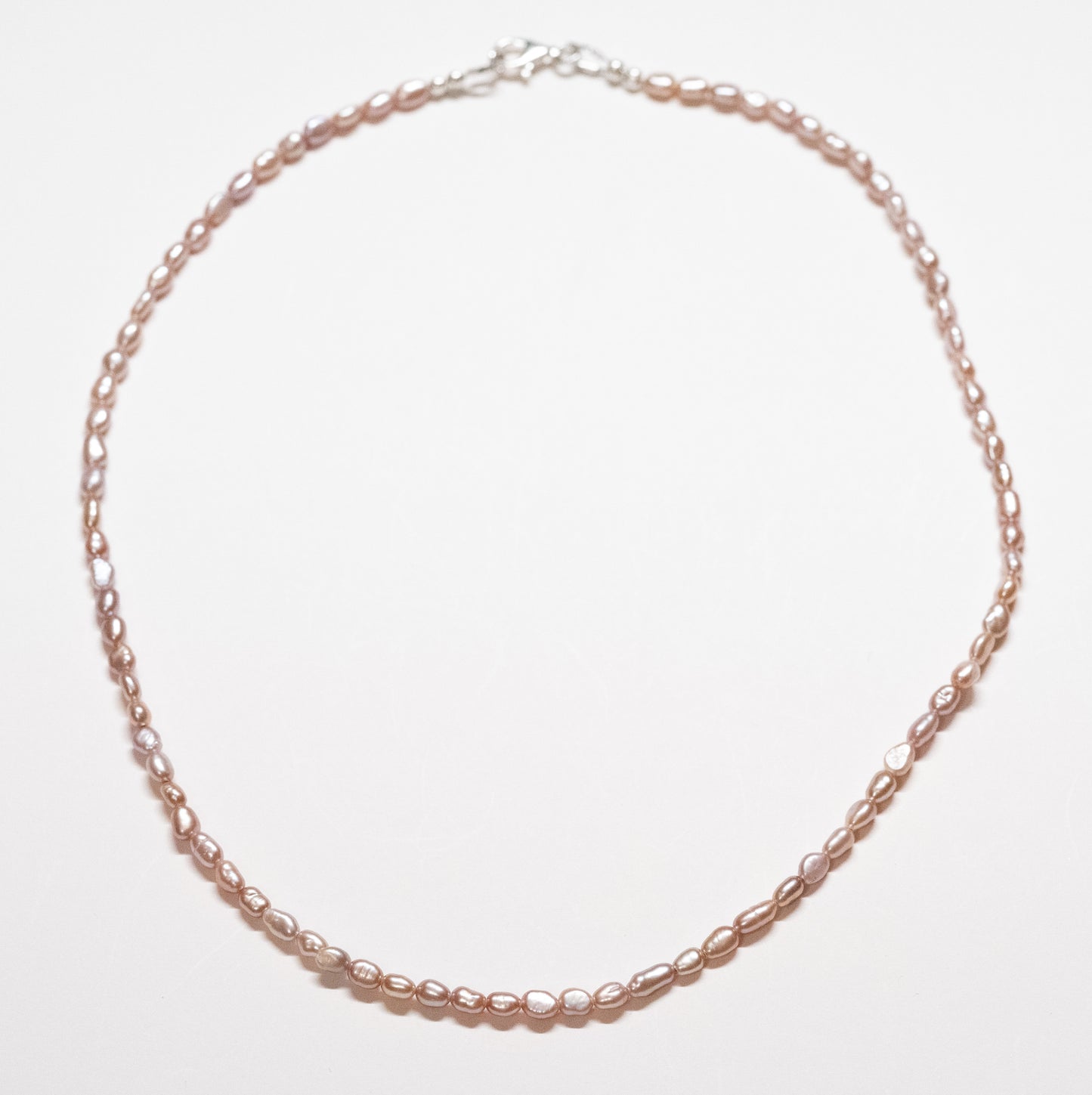 Mini Pink Freshwater Pearl Necklace