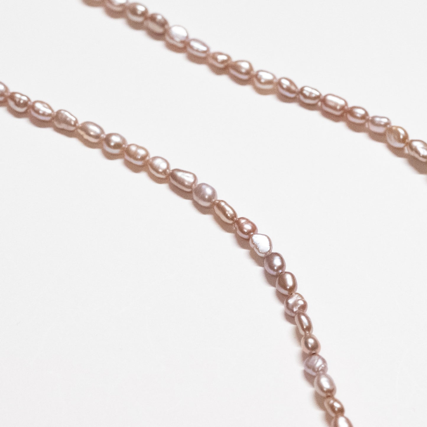 Mini Pink Freshwater Pearl Necklace