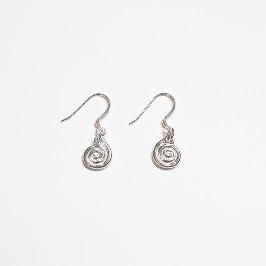 Spiral Charm Earrings