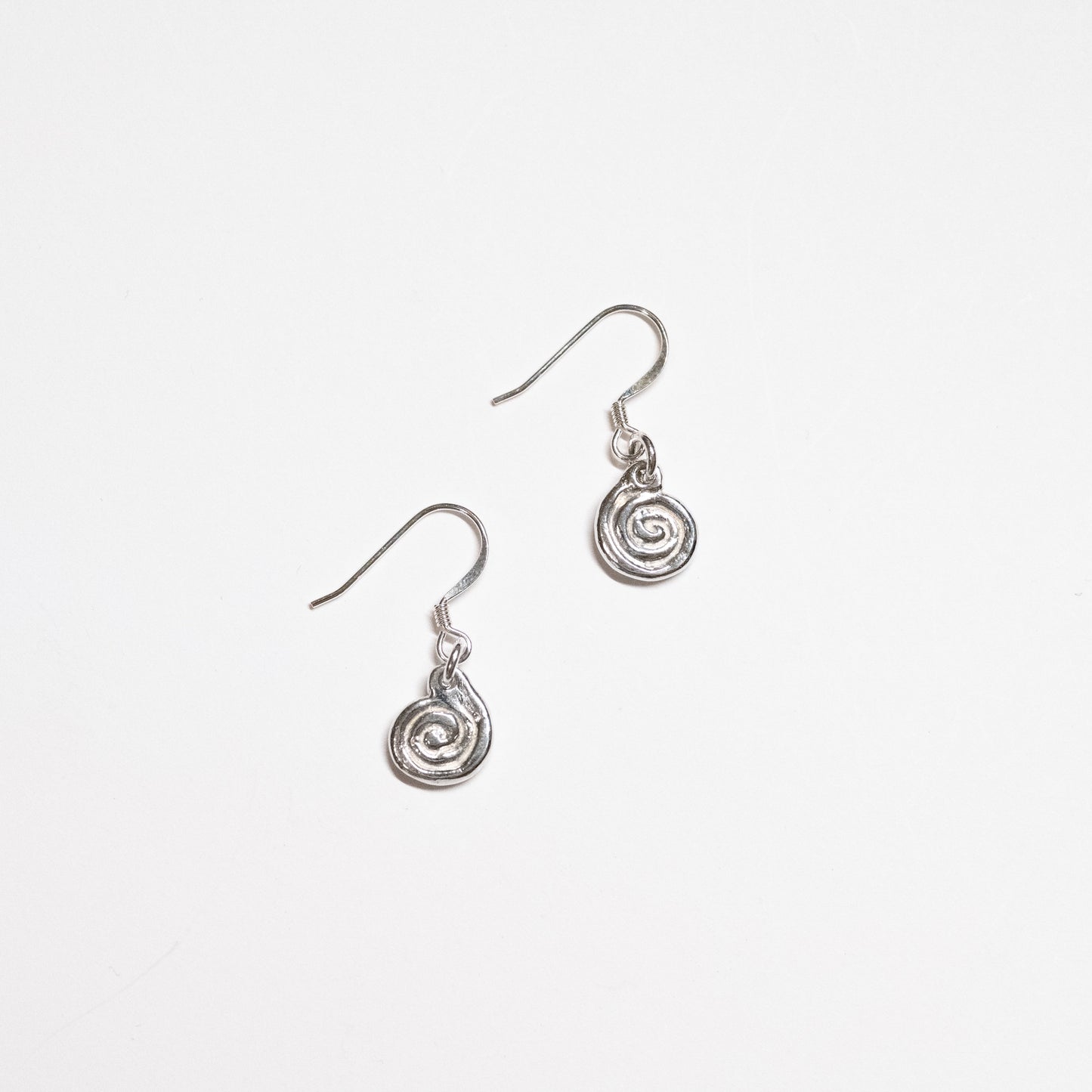Spiral Charm Earrings