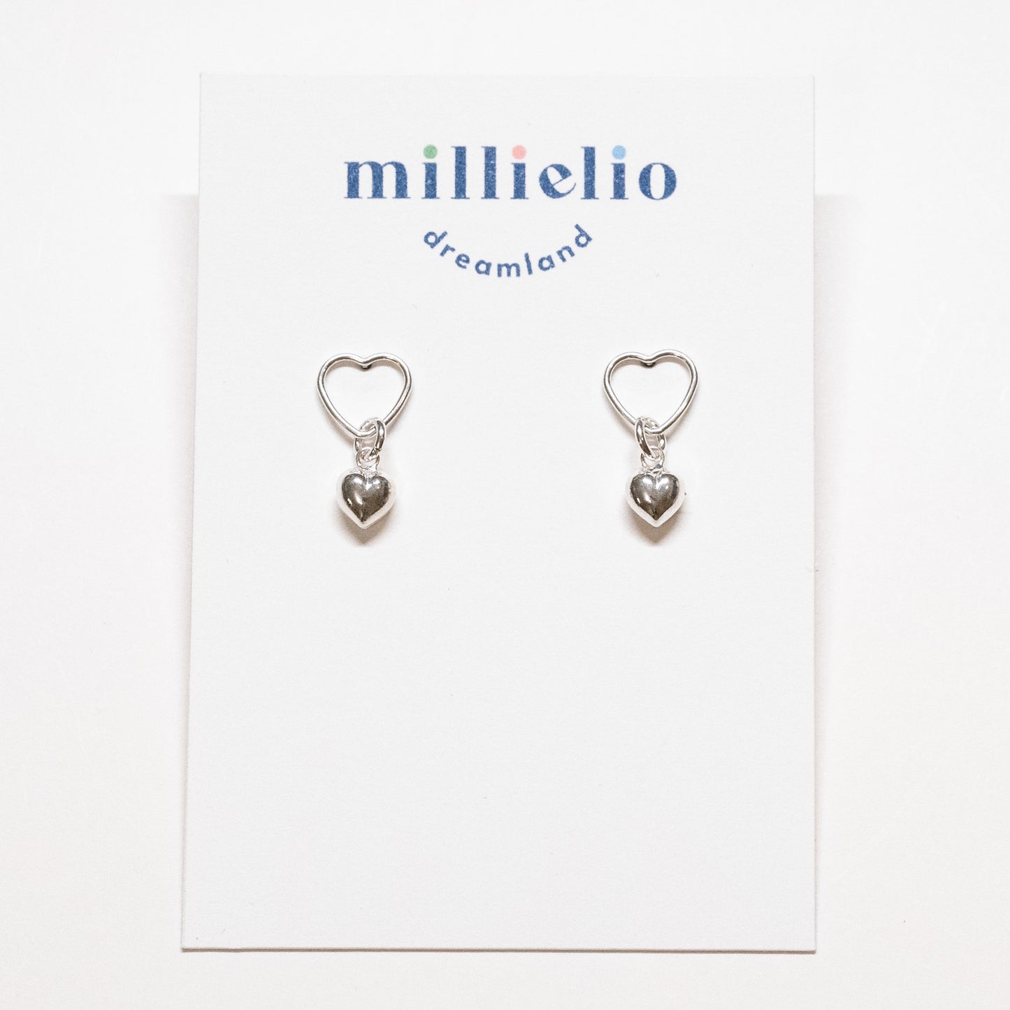 Heart Studs - Puffy Heart