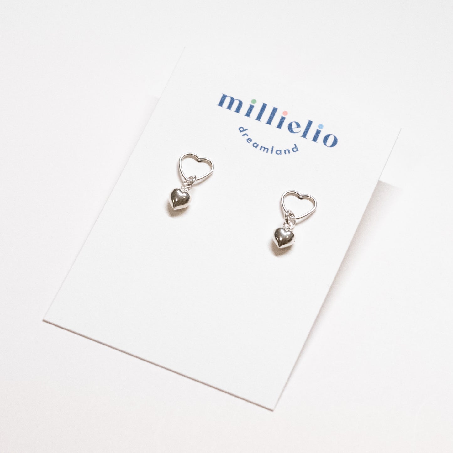 Heart Studs - Puffy Heart