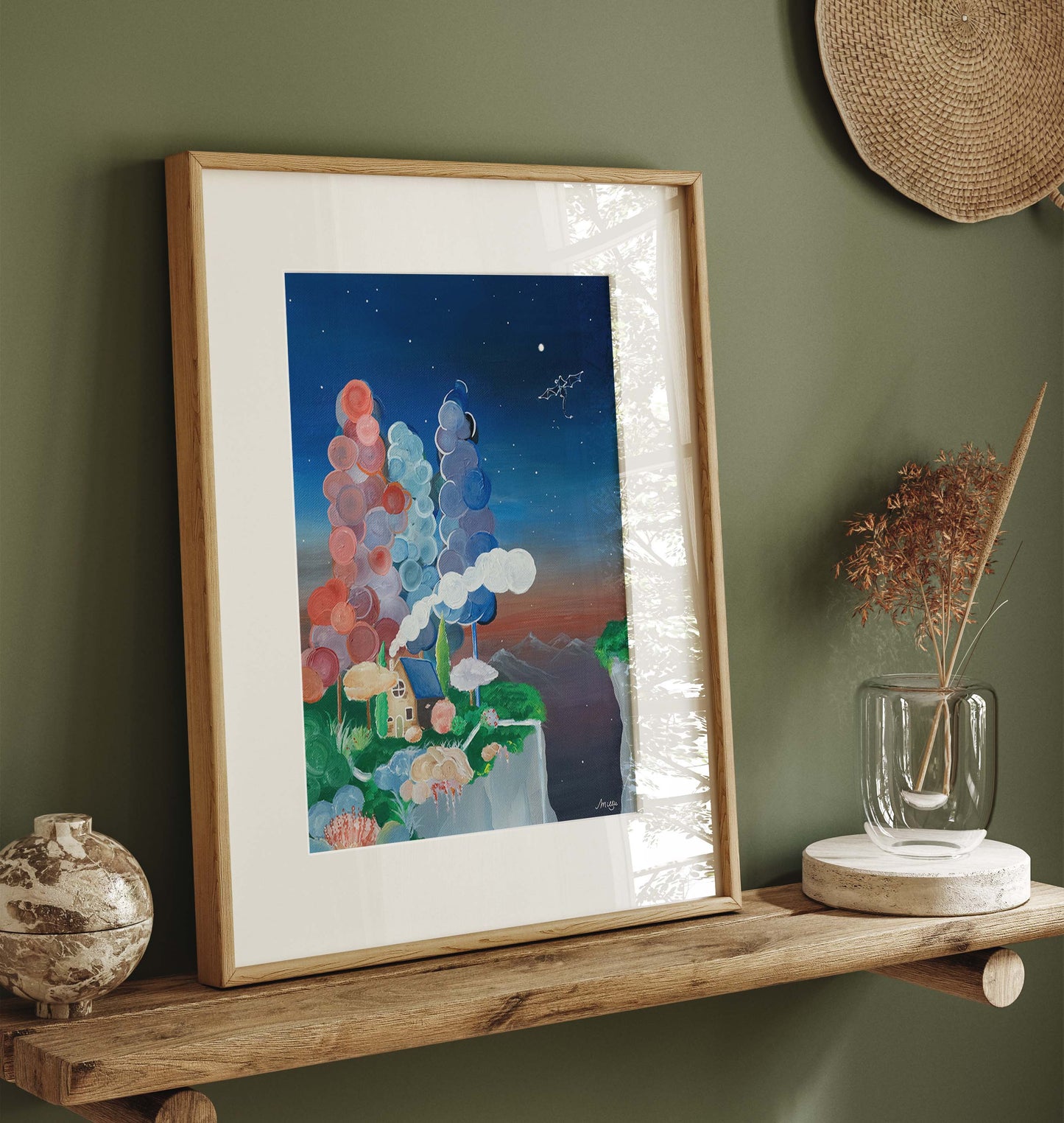 Dragon Nook Art Print