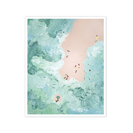 Ocean Green Art Print