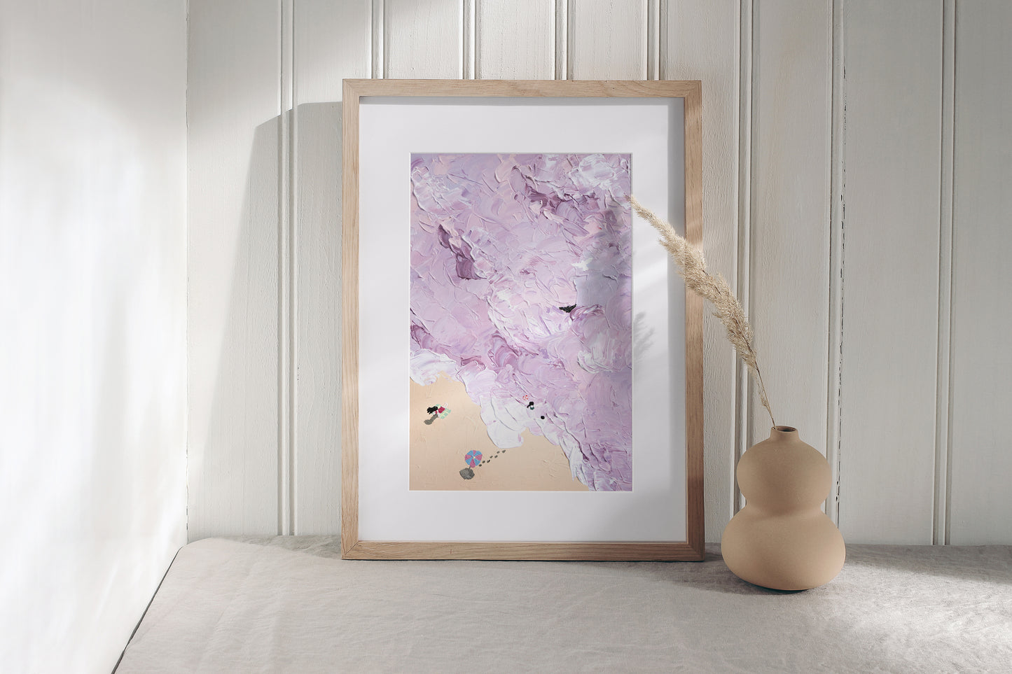 Ocean Purple Art Print